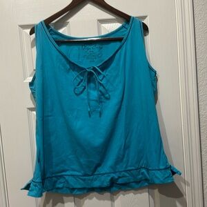 Avenue body, sleep easy, size 22/24, hundred percent cotton, Turquoise